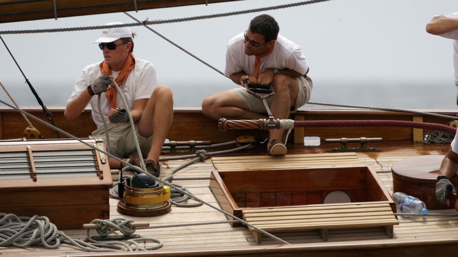 Racing on board SY Avel, Med regatta circuit